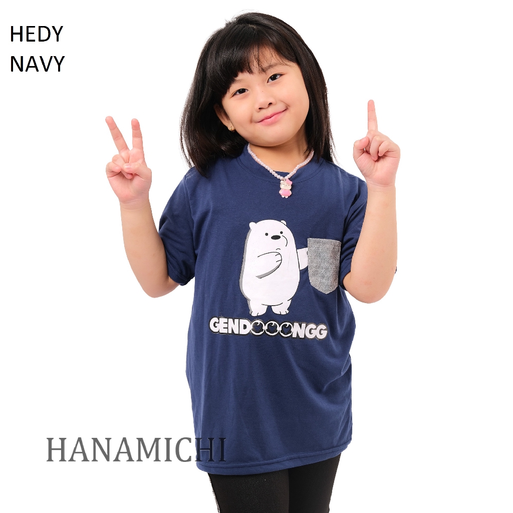 Hanamichi HEDY Kaos Anak Lengan Pendek