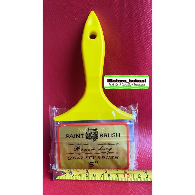 

Kuas cat gagang plastik 5”