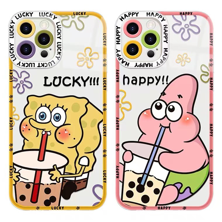 Soft Case Silikon TPU Transparan Shockproof Cover Iphone 13 12 11 Pro Max 12 13 Xr Xs Max X 6 6S 7 8 Plus