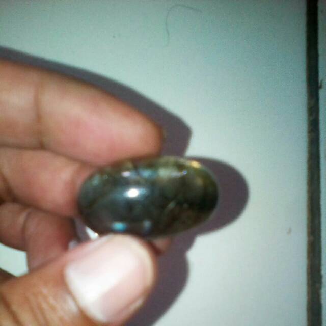 Batu akik blador hijau lumut