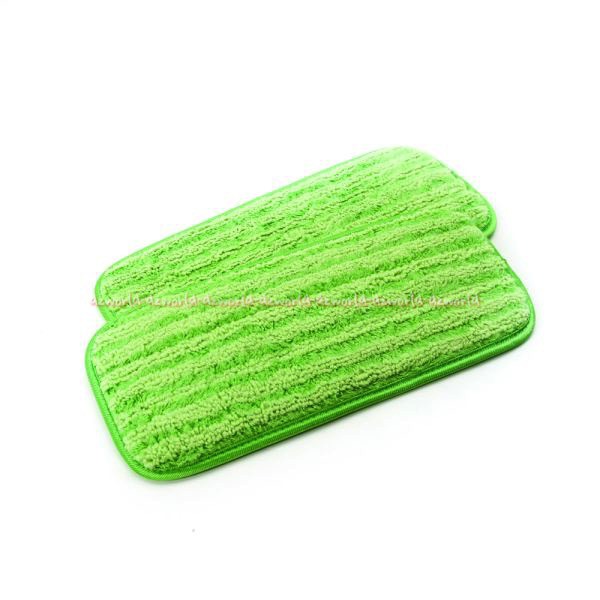 Proclean Microfiber Pad 2pcs Pembersih Lantai Refill Pro Clean Mikro Fiber Isi Ulang Kain Pel Pads Hijau Green Grey Abu Abu Mops Mop