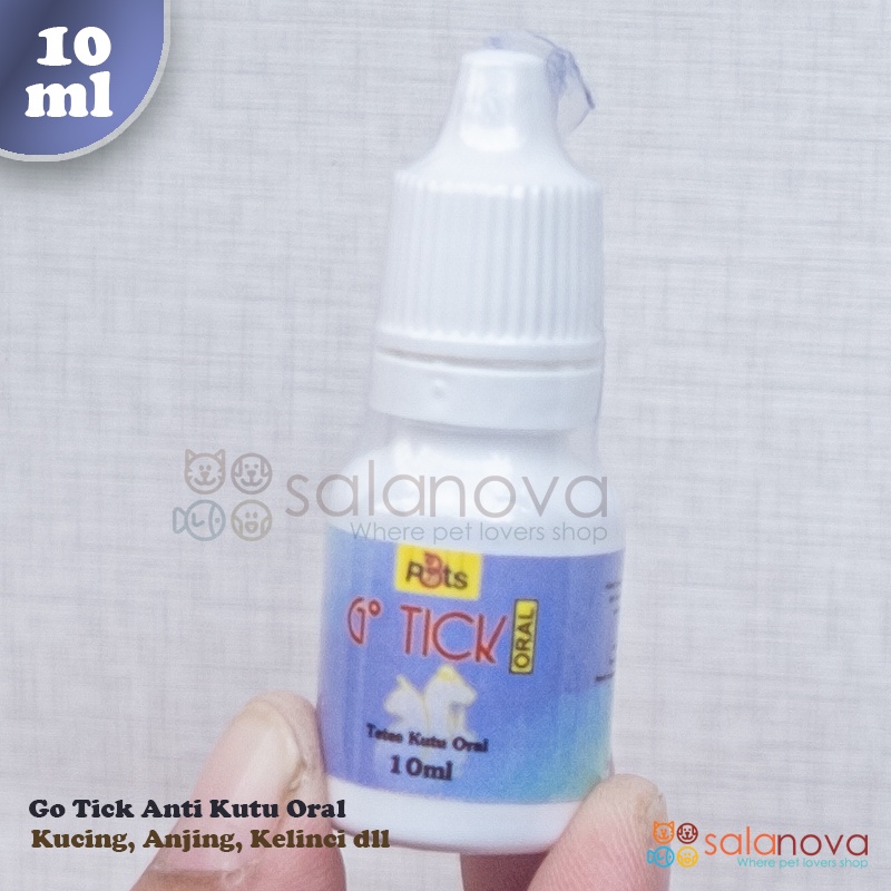 Gotick Obat Kutu Oral Untuk Kucing, Anjing, Kelinci dll 10ml - P3ts