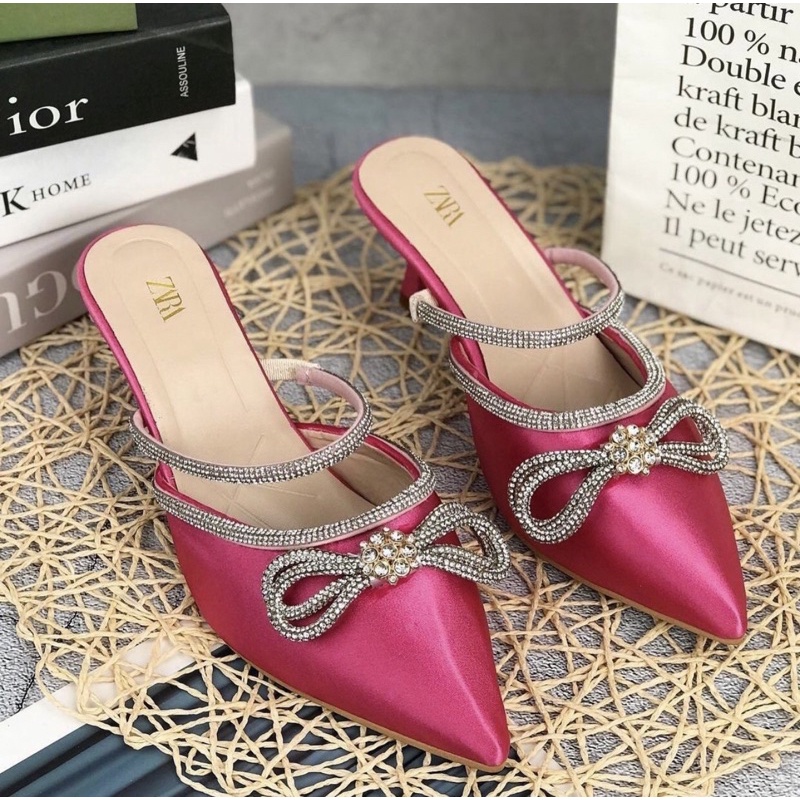 Heels M6171 sendal wanita import realpict