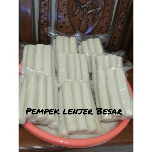 

Pempek lenjer ikan tengiri super