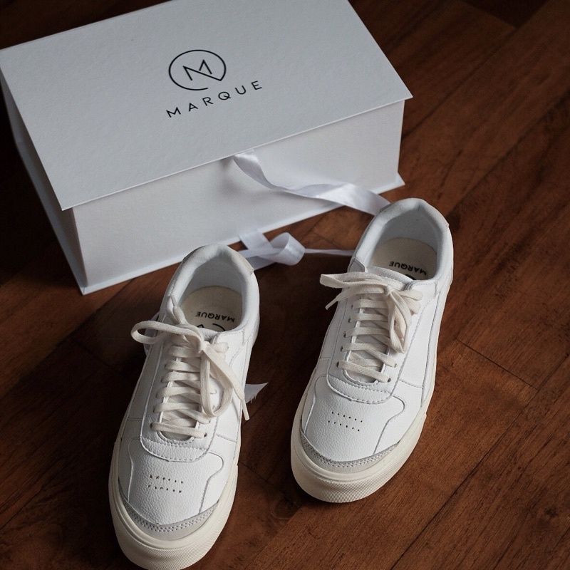 MARQUE.CO 'Classic White’ - Unisex Sneaker, Leather Material, Perfect for Every Outfit