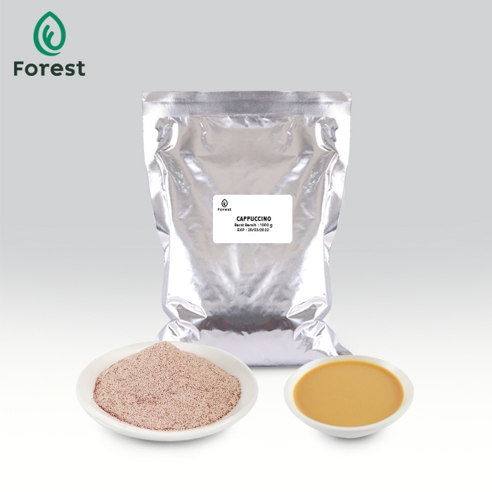 CAPPUCCINO Bubuk Minuman Powder - FOREST Bubble Drink