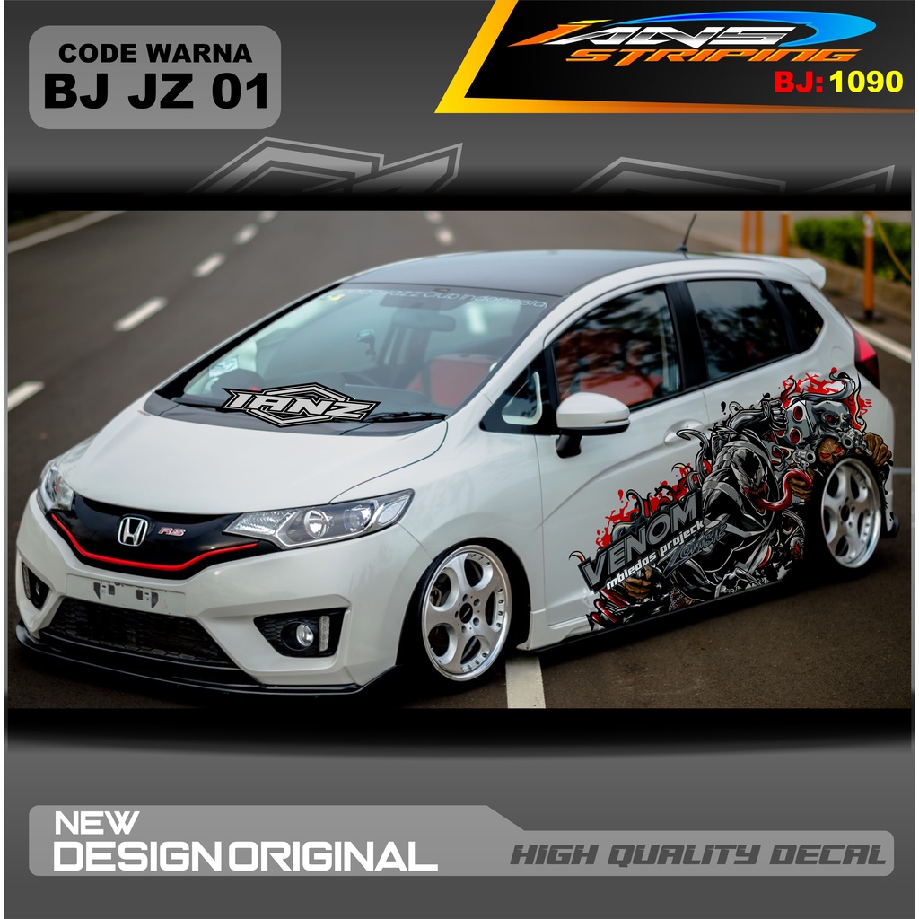 STIKER MOBIL JAZZ / STIKER MOBIL BRIO / DECAL STIKER MOBIL SWIFT / STIKER MOBIL TOYOTA / DECAL STICKER MOBIL / STIKER YARIS AYLA