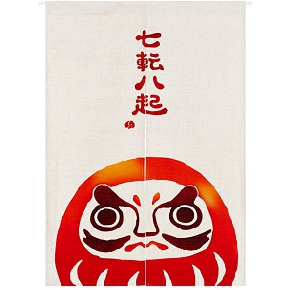 【QTakasi】NOREN TIRAI JEPANG DARUMA INTERIOR ASIA JAPAN STYLE