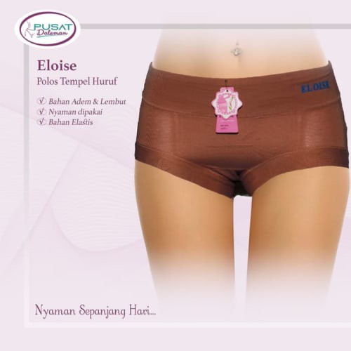 Jual GROSIR Celana Dalam Wanita 810 Eloise Polos Tempel Eloise - L