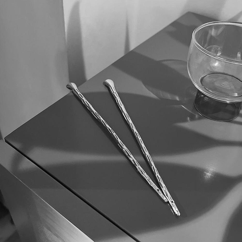 Agustina Wanita Rambut Stik Manis Retro Untuk Gadis Temperamen Logam Sederhana Garpu Rambut Cina