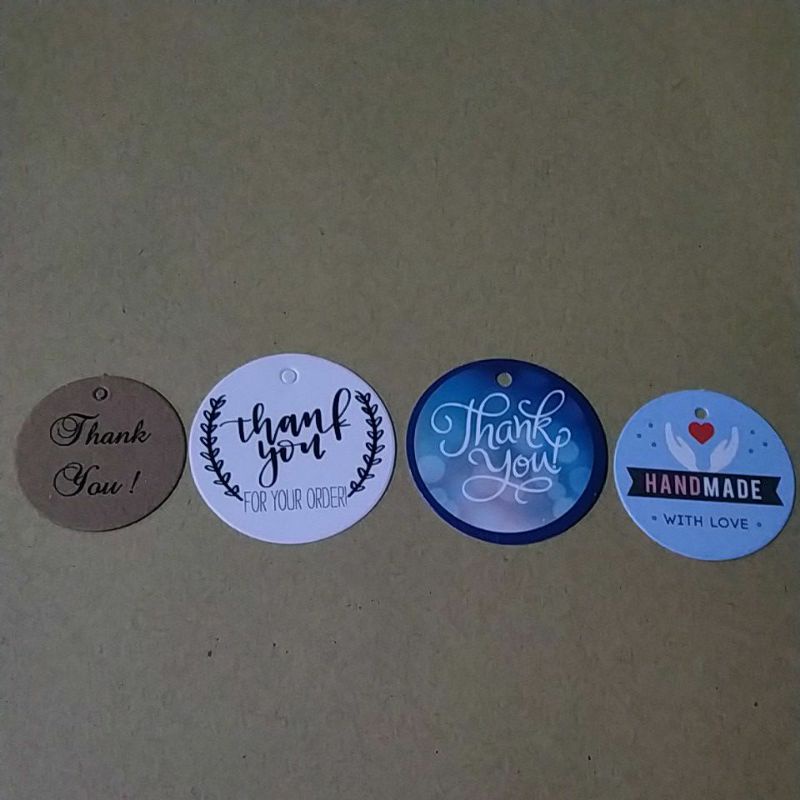 

Hangtag Thank you isi 50pcs