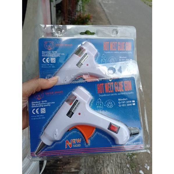 Alat Lem Tembak Saklar On Off/Pistol Glue Gun/Hot Melt Glue Gun