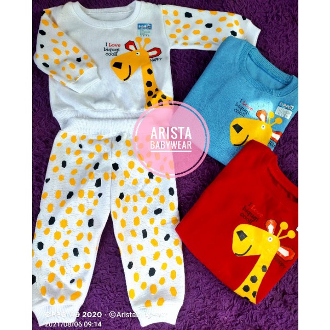 SETELAN SWEATER+JOGER BABY JERAPAH, PREMIUM