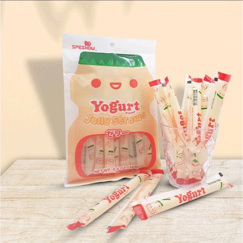 

Speshow Jelly Yougurt Strawberry 193 gram / 10 stick