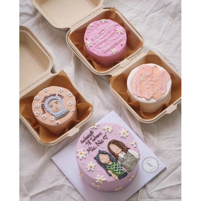 

Bento / Korean Lunch Box Cake Kue Ulang Tahun / Birthday Cake