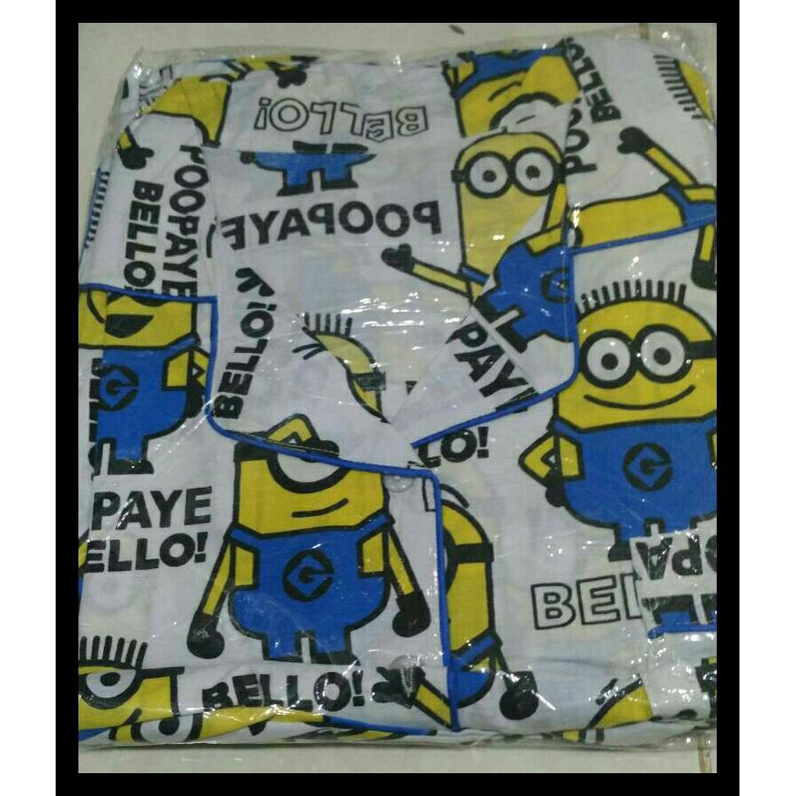 Produk Pilihan Piyama Dewasa Pria- Minion Bello Mens Pajamas -Baju Tidur Cowok Dijamin Murah 100%