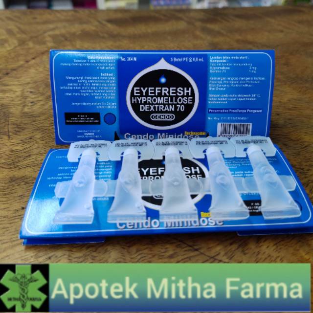 CENDO EYEFRESH MINIDOSE