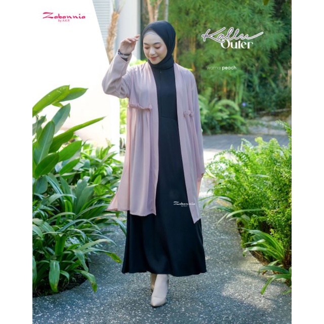 ATASAN OUTER KALLU  || ORIGINAL ZABANNIA || READY STOK