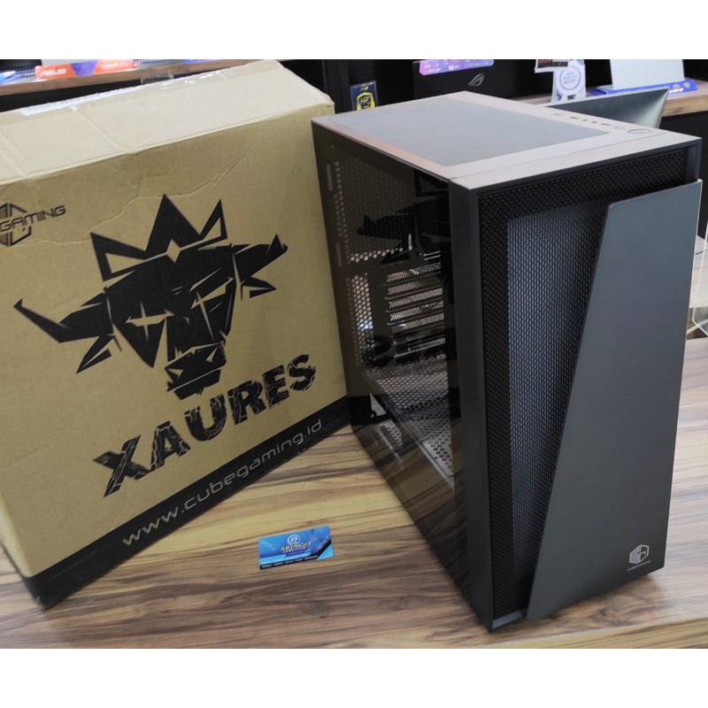 Casing Cube Gaming XAURES BLACK