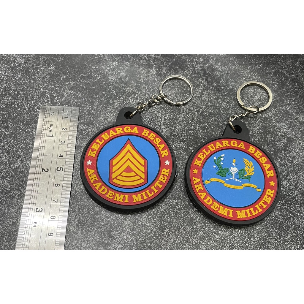 Gantungan Kunci Akmil (Logo) | Keychain | Gantungan Kunci Karet Akmil