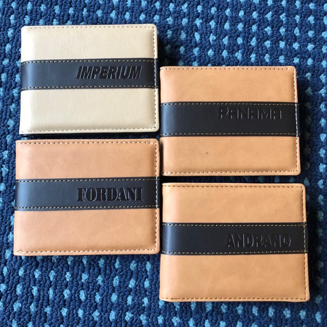 DOMPET PRIA BAHAN SINTETIS KOMBINASI 002 DOMPET PRIA ASLI KULIT SINTETIS DOMPET KARTU DOMPET COWOK MURAH