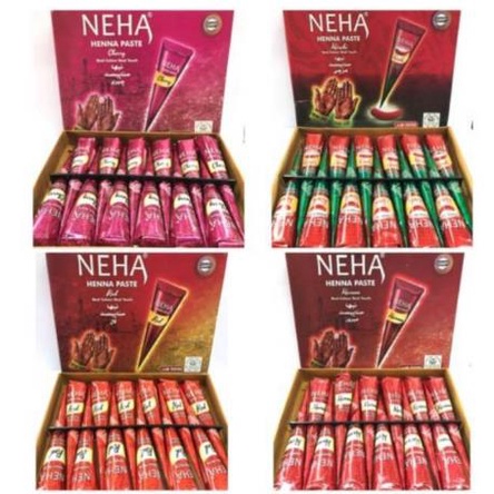 ^ KYRA ^ Neha Henna Pasta Cone Hena Pacar Kuku Arab Temporary Hand Painting