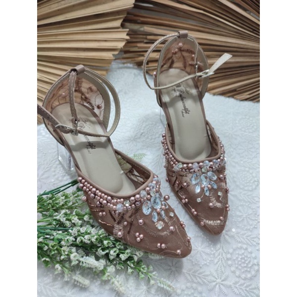 sepatu rafaizoutfit model zaneta mocca tali tinggi 7cm kaca