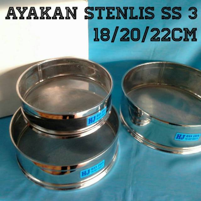 Jual Ayakan Saringan Stainless Ayakan Tepung Terigu Saringan Tepung