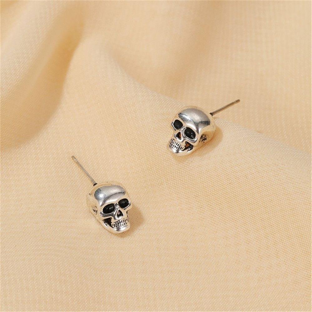 Lily Stud Earring Festival Perhiasan Hadiah Tindik Tembaga Halloween