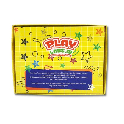 Mainan Anak Cards Playlabs Busy Kids Activity - ALEXAGROSIR