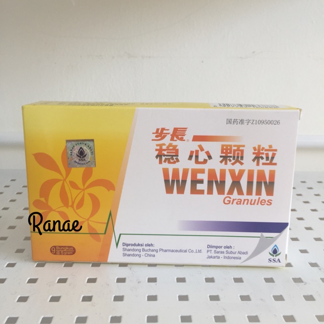 Buchang wenxin granule membantu sirkulasi darah