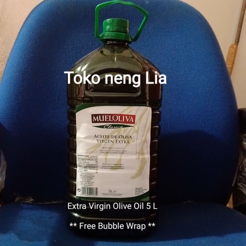 

Mueloliva Extra Virgin Olive Oil 5 L / Minyak Zaitun EVOO 5l ORI