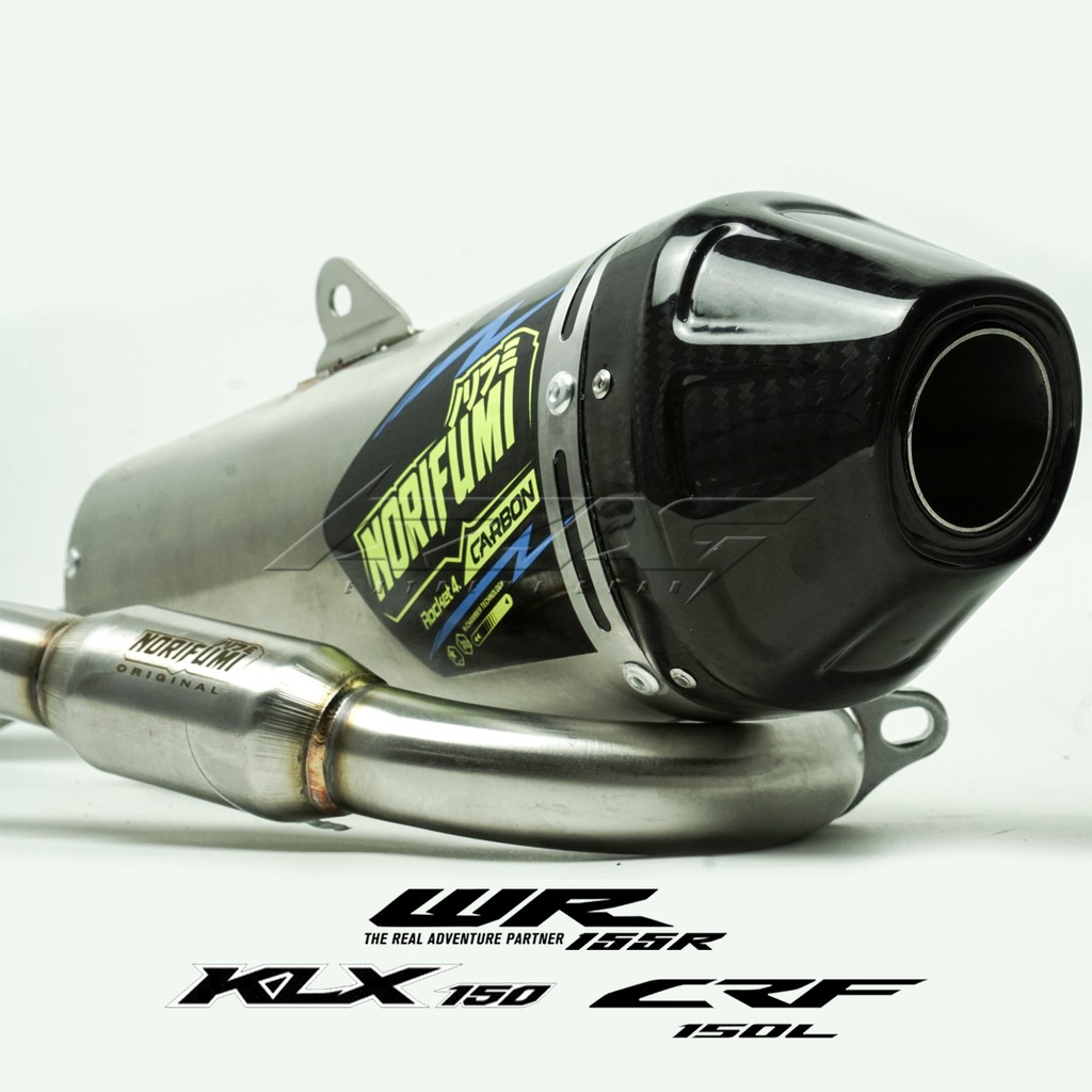 KNALPOT NORIFUMI ORIGINAL ROCKET 4 CARBON KLX CRF WR