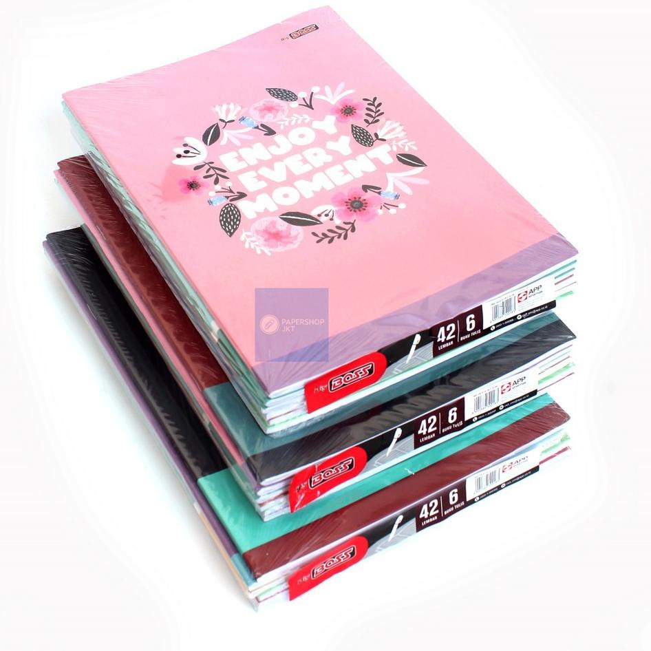 

Ready LWGMV [ PACK ] BIG BOSS 42 Lembar - 42 lbr Buku Tulis 81 Terkini