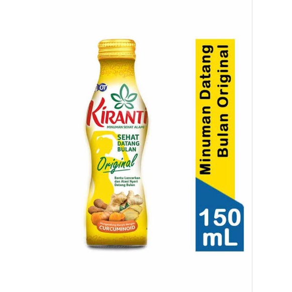

KIRANTI/Minuman sehat Datang Bulan rasa Original @150 ml