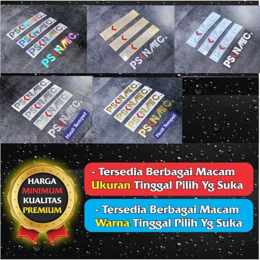

STICKER PSKNMTC CUTTING STIKER PSKNMTC