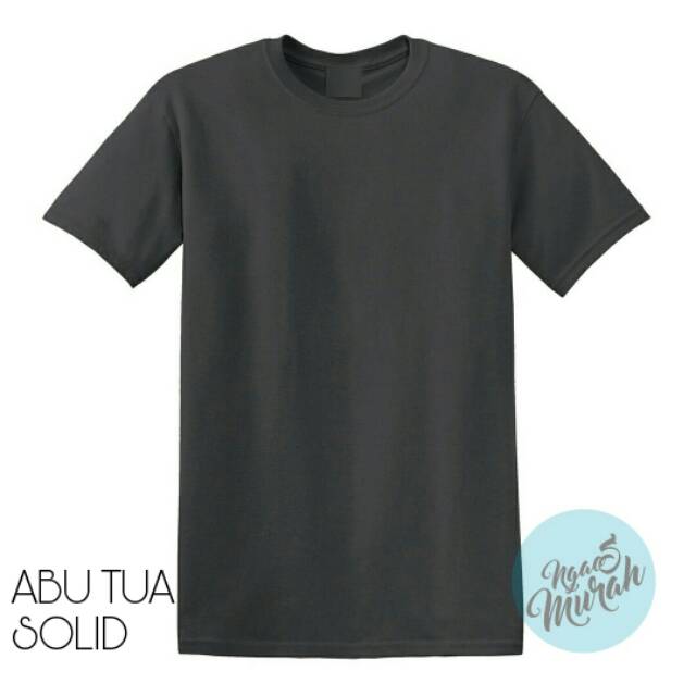 Kaos polos 30s / abu tua solid