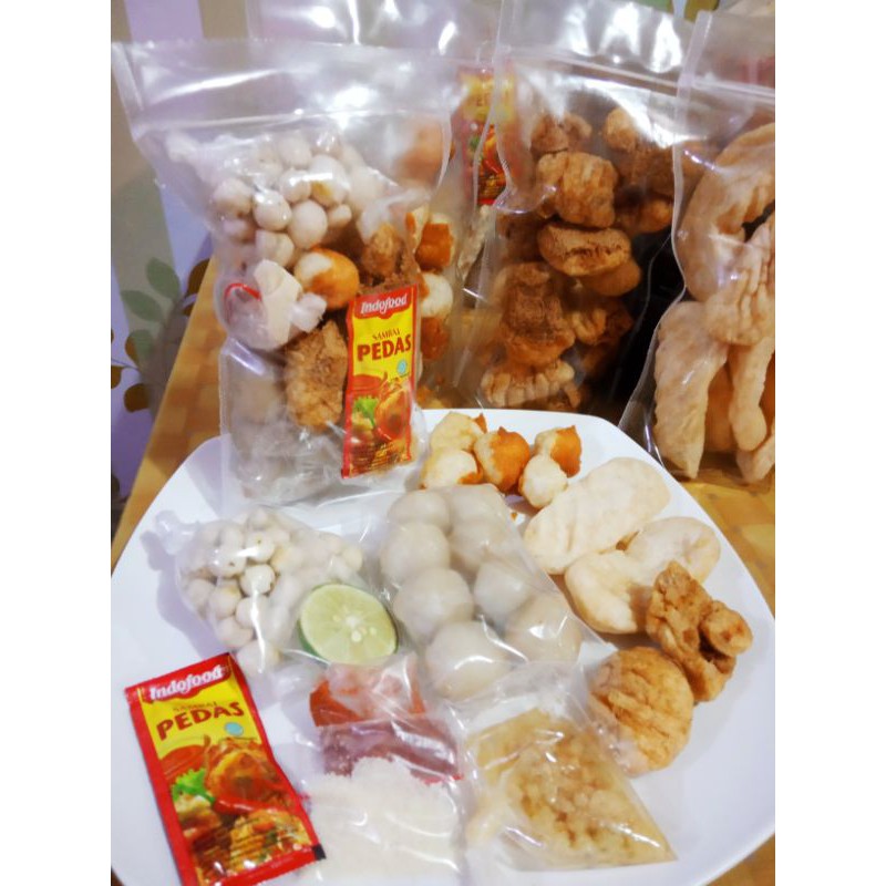 

BAKSO ACI KHAS GARUT/PAKET 5 BUNGKUS/makanan kekinian/makanan instan