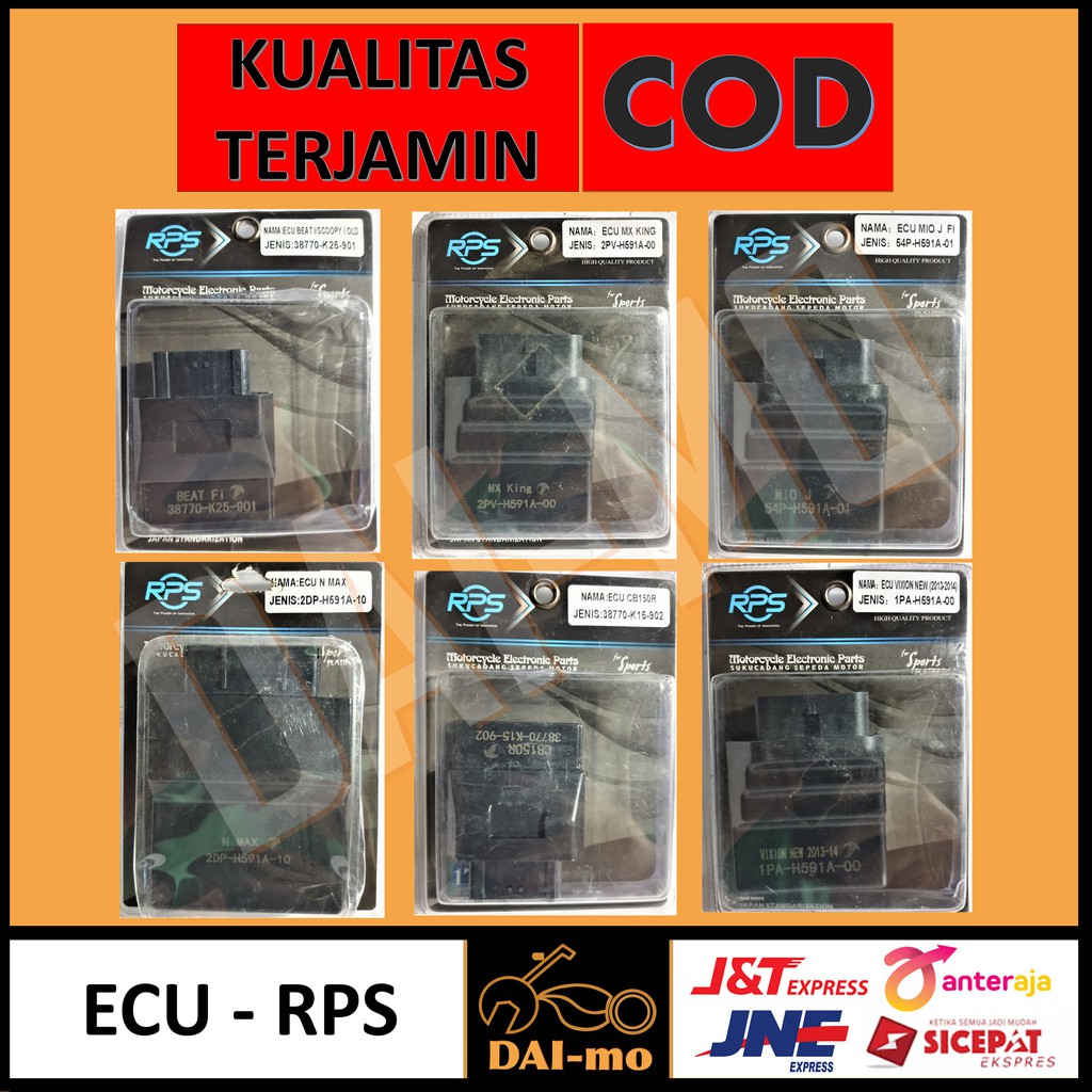 SPAREPART MOTOR ECU/ CDI ECU [Berbagai Jenis Motor]/ Otomotif Sparepart Motor/ ECU Motor Injeksi