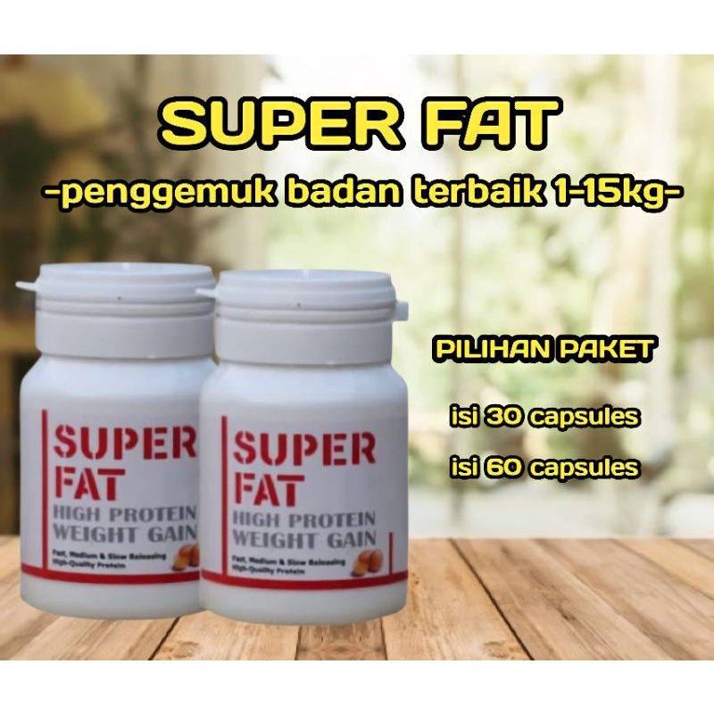 [TERLARIS] SUPER FAT PENGGEMUK BADAN /SUPER FAT HIGH PROTEIN PENGGEMUK