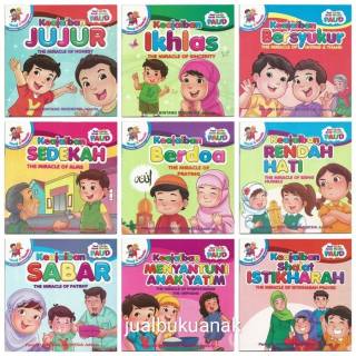 Buku Cerita Anak Bergambar Seri Anak Muslim Paud Bilingual Full Colour