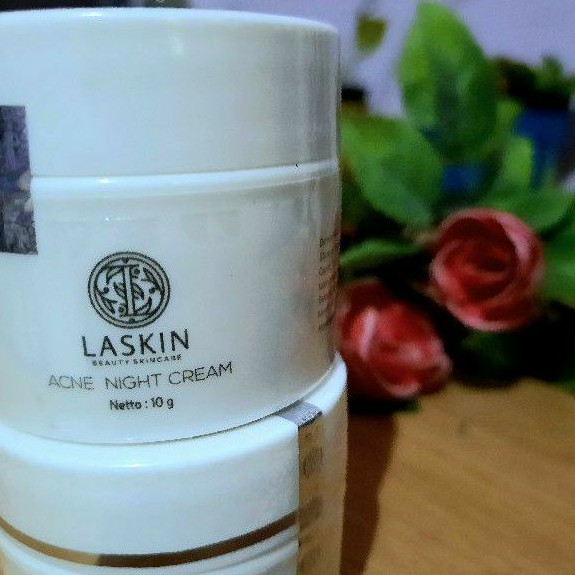 Acne night cream Laskin