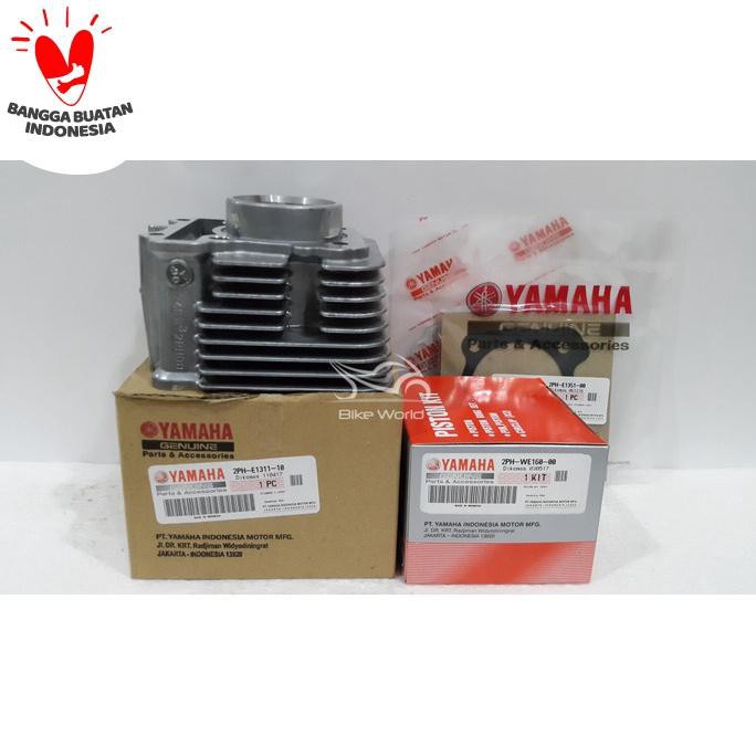 Blok Seher, Piston Kit, Paking Blok, Paking Head Mio M3 Yamaha Genuine Original