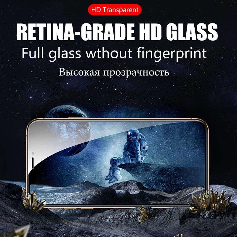 【3pcs】99D protective glass for OPPO A5S A3S A9 2020/A5 2020 A53 A31 A92 A52 A12E RENO 4 RENO 3 2F F11 Pro screen protector  full cover protection