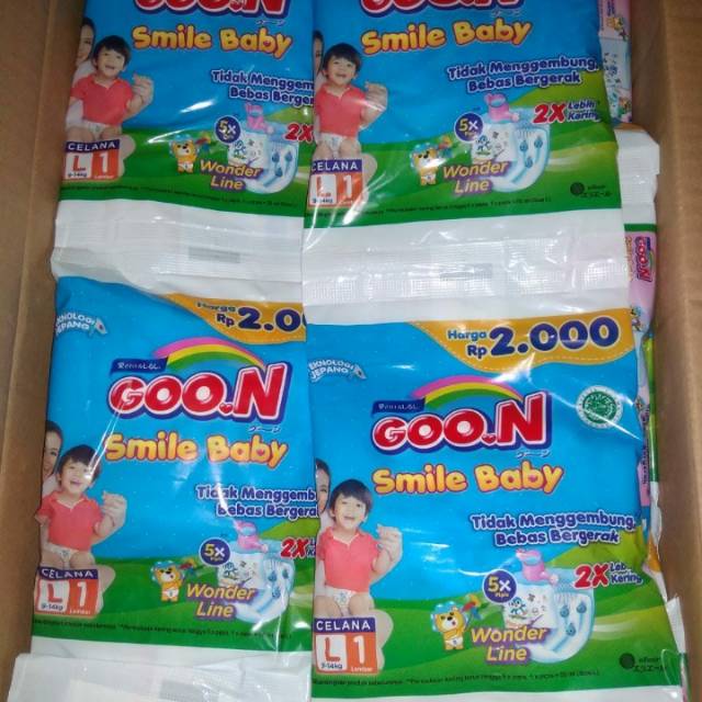 Goon smile baby rencengan sz L
