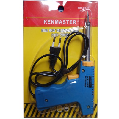 Kenmaster Dual Heat Solderin Iron - Alat Solder Pistol Tembak 20V-200W