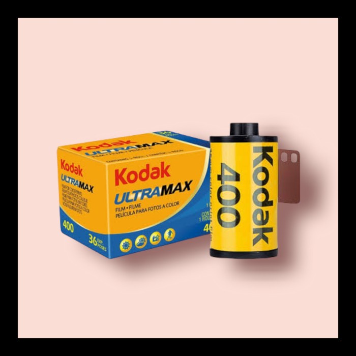 Kamera Analog - Kodak Ultramax 400 Roll Film Kamera Analog