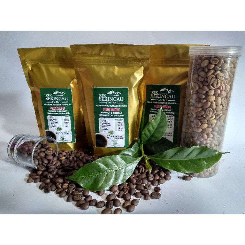 

Kopi Robusta Sekincau - KPK Sekincau Coffee - Natural 250