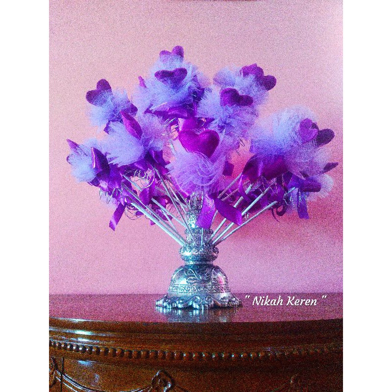 Hantaran pernikahan, Bunga Telur, Bunga Pengantin