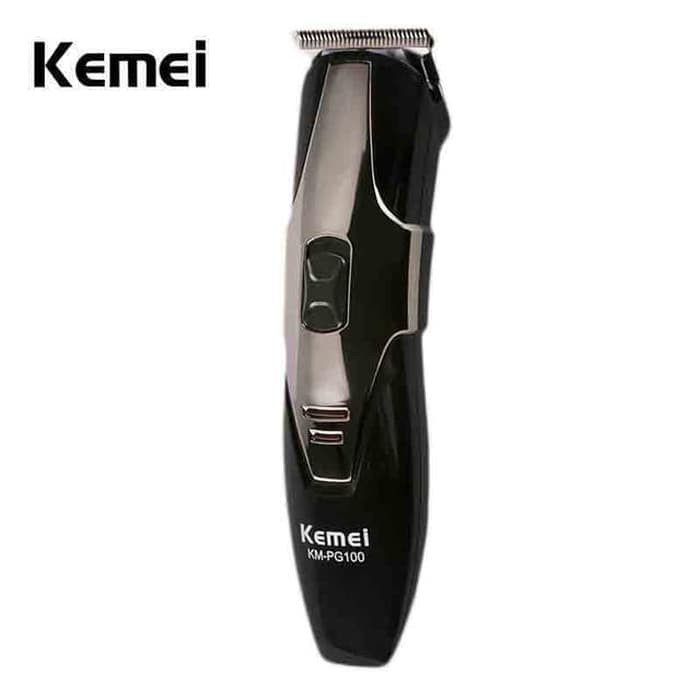 KEMEI KM PG 100 ALAT MESIN CUKUR BULU RAMBUT RECHARGEABLE HAIR CLIPPER